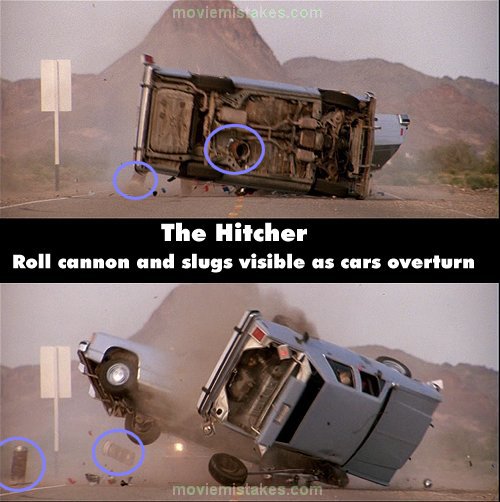 The Hitcher mistake picture