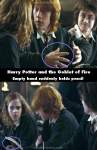 Harry Potter and the Goblet of Fire mistake picture