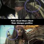 Pirates of the Caribbean: Dead Man's Chest mistake picture