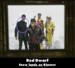 Red Dwarf mistake picture