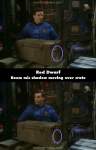 Red Dwarf mistake picture