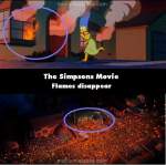 The Simpsons Movie mistake picture