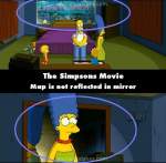 The Simpsons Movie mistake picture