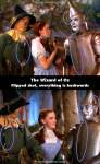 The Wizard of Oz mistake picture