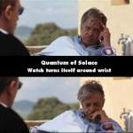 Quantum of Solace mistake picture