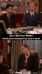 How I Met Your Mother mistake picture