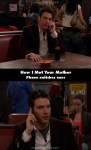 How I Met Your Mother mistake picture