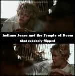 Indiana Jones and the Temple of Doom mistake picture