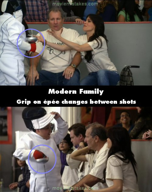 Modern Family mistake picture