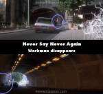 Never Say Never Again mistake picture