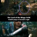 The Lord of the Rings: The Fellowship of the Ring mistake picture