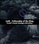 The Lord of the Rings: The Fellowship of the Ring mistake picture