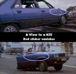 A View to a Kill mistake picture