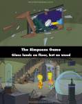 The Simpsons Game mistake picture