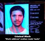 Criminal Minds mistake picture