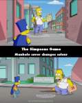 The Simpsons Game mistake picture