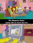 The Simpsons Game mistake picture