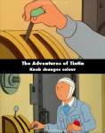 The Adventures of Tintin mistake picture