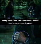 Harry Potter and the Chamber of Secrets mistake picture