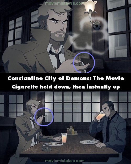 Constantine City of Demons: The Movie mistake picture