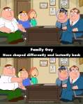 Family Guy mistake picture