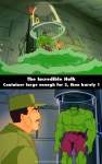 The Incredible Hulk mistake picture