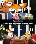 Aggretsuko mistake picture