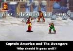 Captain America and The Avengers mistake picture