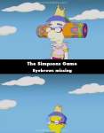 The Simpsons Game mistake picture