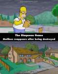 The Simpsons Game mistake picture