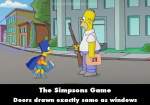 The Simpsons Game mistake picture