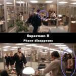 Superman II mistake picture