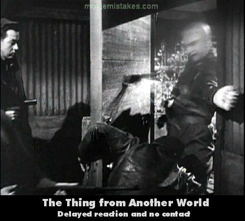 The Thing From Another World mistake picture