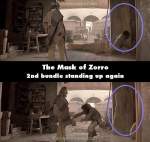 The Mask of Zorro mistake picture