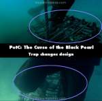 Pirates of the Caribbean: The Curse of the Black Pearl mistake picture