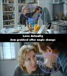 Love Actually mistake picture