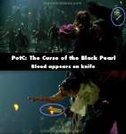 Pirates of the Caribbean: The Curse of the Black Pearl mistake picture