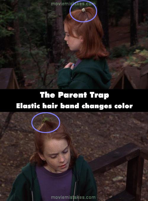 The Parent Trap mistake picture