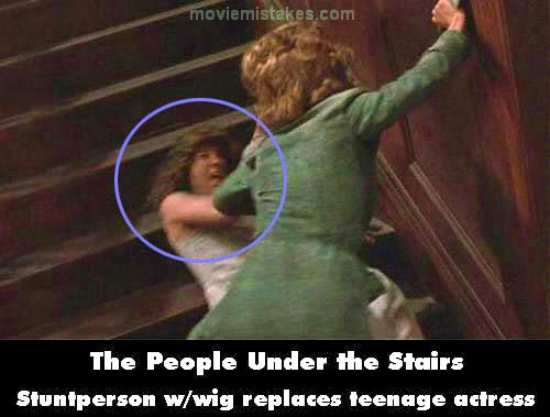 The People Under the Stairs mistake picture