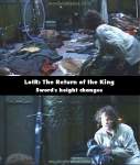 The Lord of the Rings: The Return of the King mistake picture