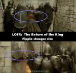 The Lord of the Rings: The Return of the King mistake picture