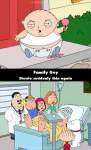 Family Guy mistake picture